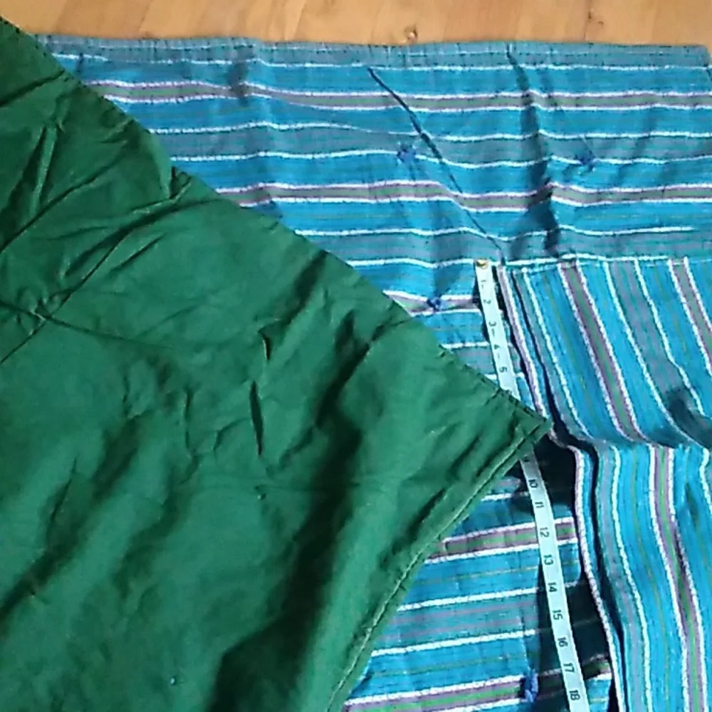 Lap Throw QUILLOW PILLOW & QUILT, ALL IN ONE OOAK
